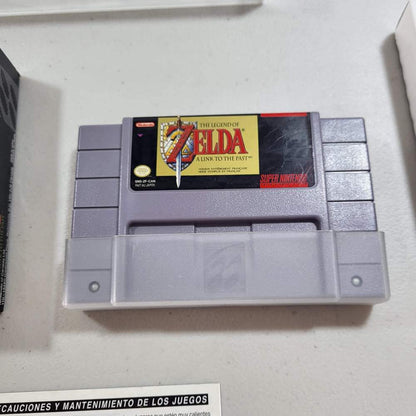 Zelda Link To The Past Super Nintendo (Cib) French/Francais -- Jeux Video Hobby 