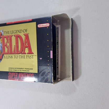 Zelda Link To The Past Super Nintendo (Cib) French/Francais -- Jeux Video Hobby 