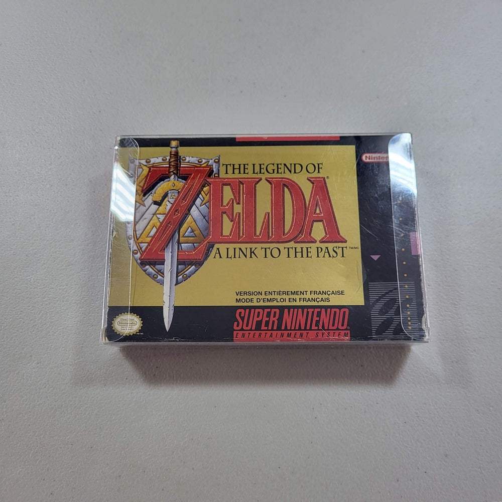 Zelda Link To The Past Super Nintendo (Cib) French/Francais -- Jeux Video Hobby 