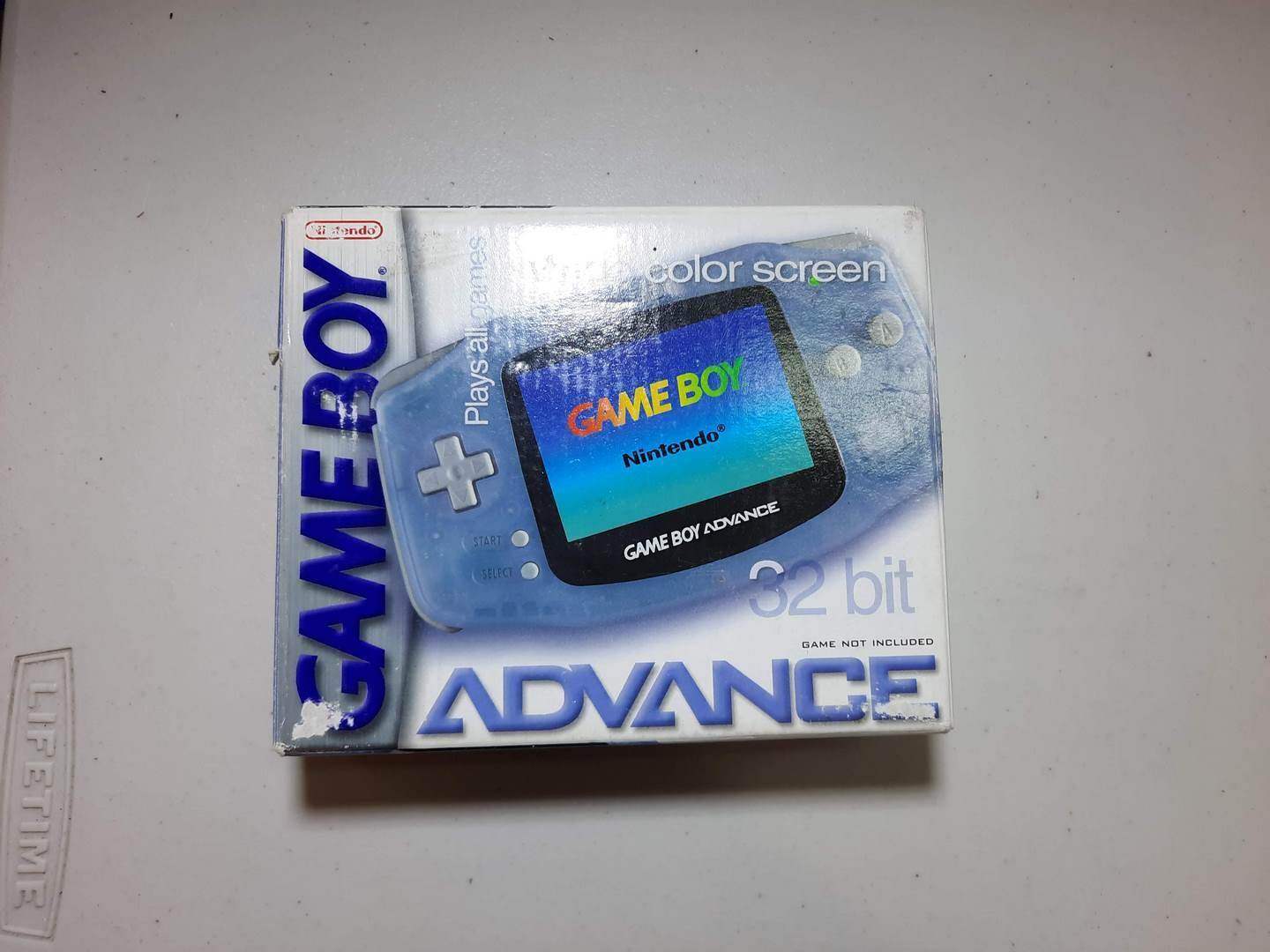 Gameboy Advance In Glacier fashion With 13 Games