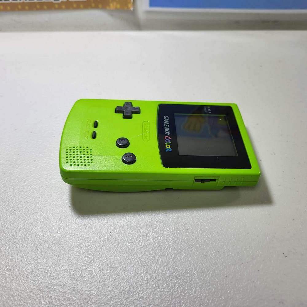 GameBoy Color System Kiwi Green