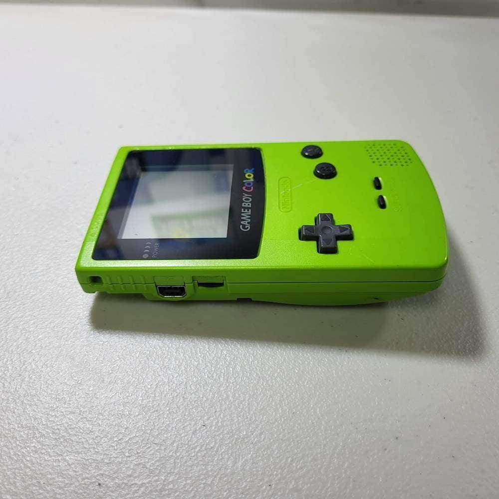Console Original Apple Green Game Boy Color System (CG135742950)
