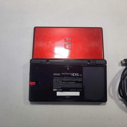 Console Red Crimson & Black Nintendo DS Lite System #2 (Condition-) -- Jeux Video Hobby 