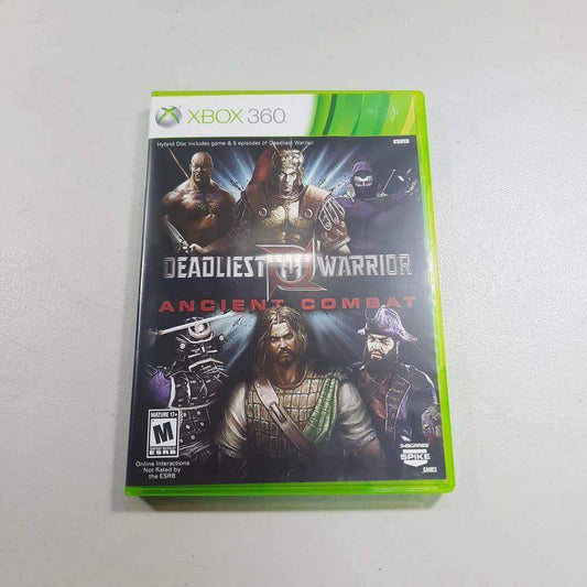 Deadliest Warrior: Ancient Combat Xbox 360 (Cib) -- Jeux Video Hobby 