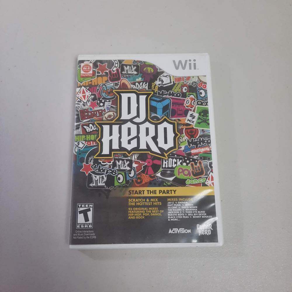 DJ Hero Wii (Cib) -- Jeux Video Hobby 