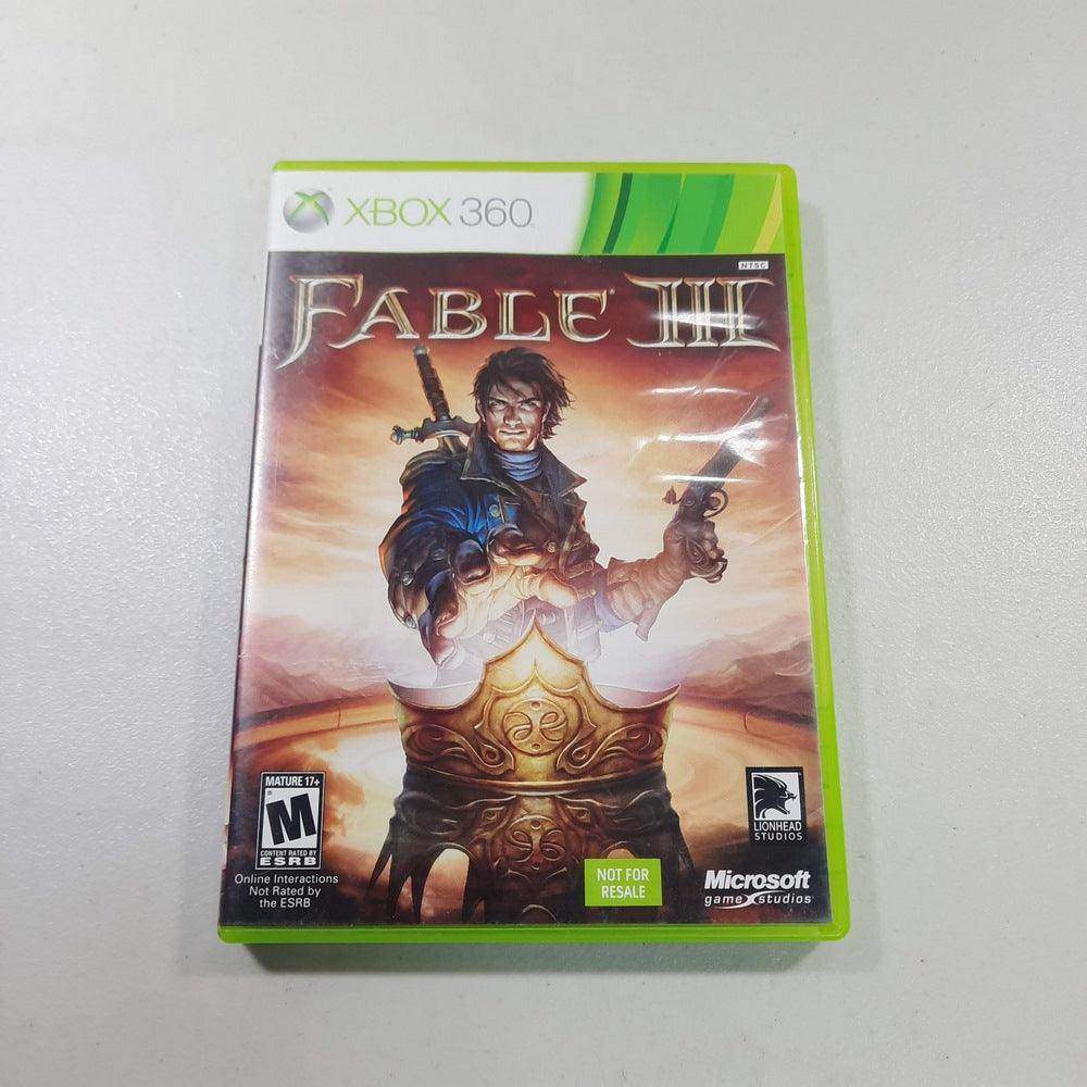 Fable III [Not For Resale] Xbox 360 -- Jeux Video Hobby 