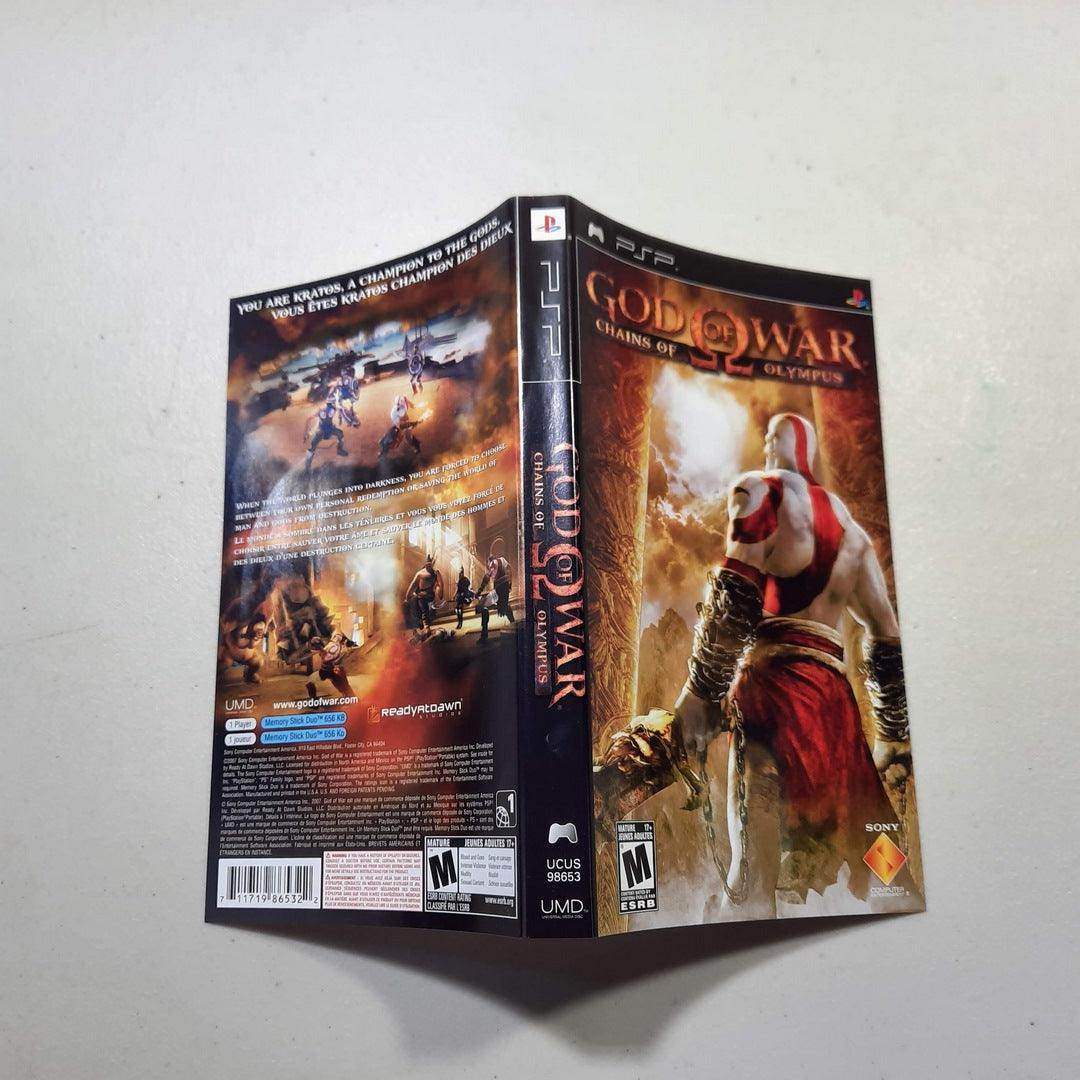 God Of War Chains Of Olympus PSP (Box Cover) – Jeux Video Hobby Retro  Gaming Canada