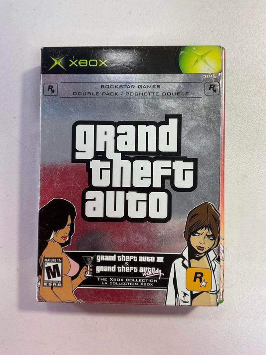 Grand Theft Auto Double Pack Xbox (Cib) -- Jeux Video Hobby 