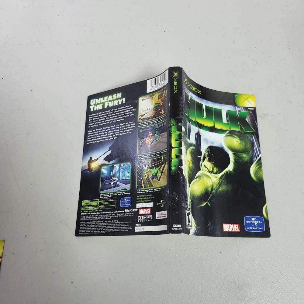 Hulk Xbox (Box Cover) *Anglais/English -- Jeux Video Hobby 