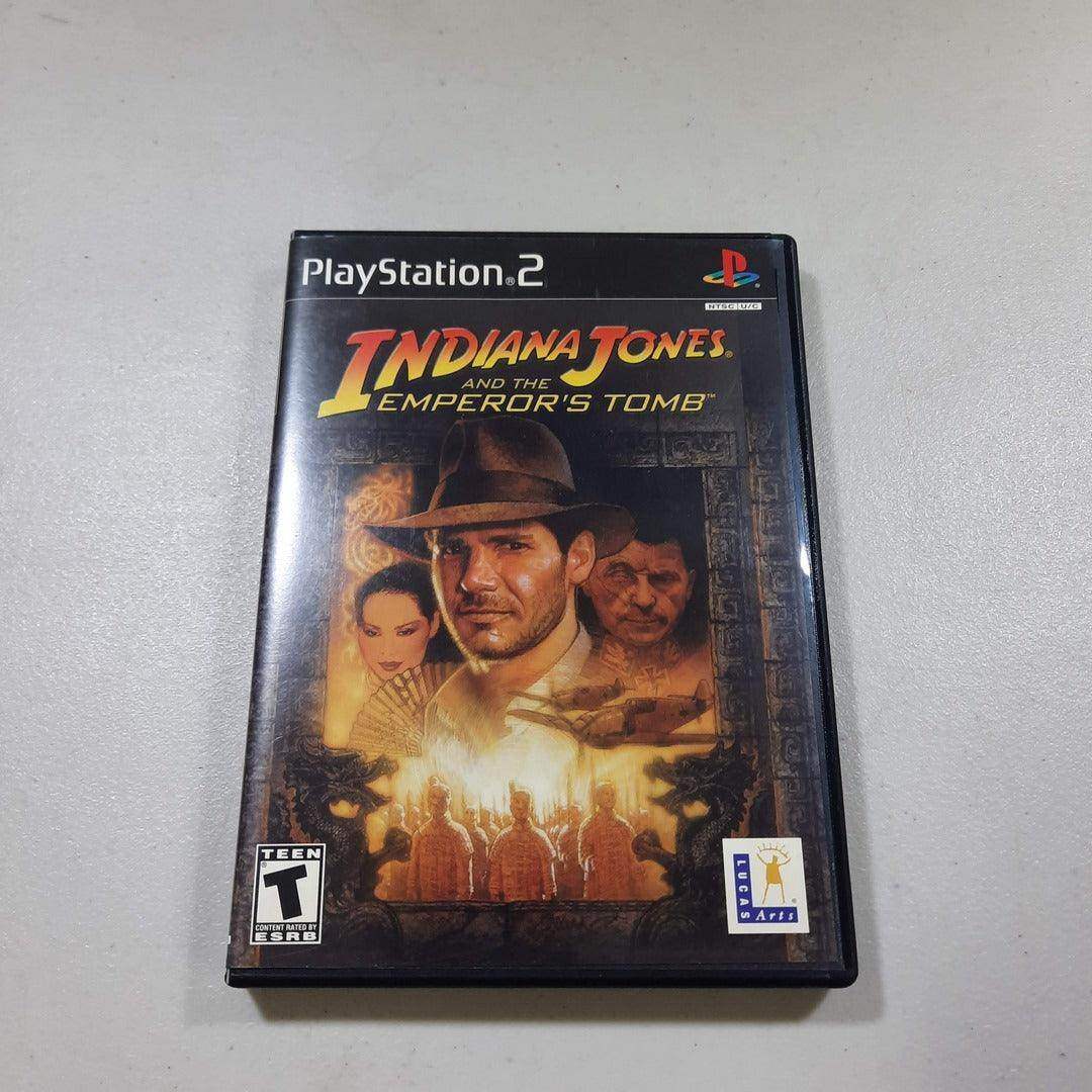 Indiana Jones and the Emperor's Tomb Playstation 2 (Cib) (Condition-) -- Jeux Video Hobby 