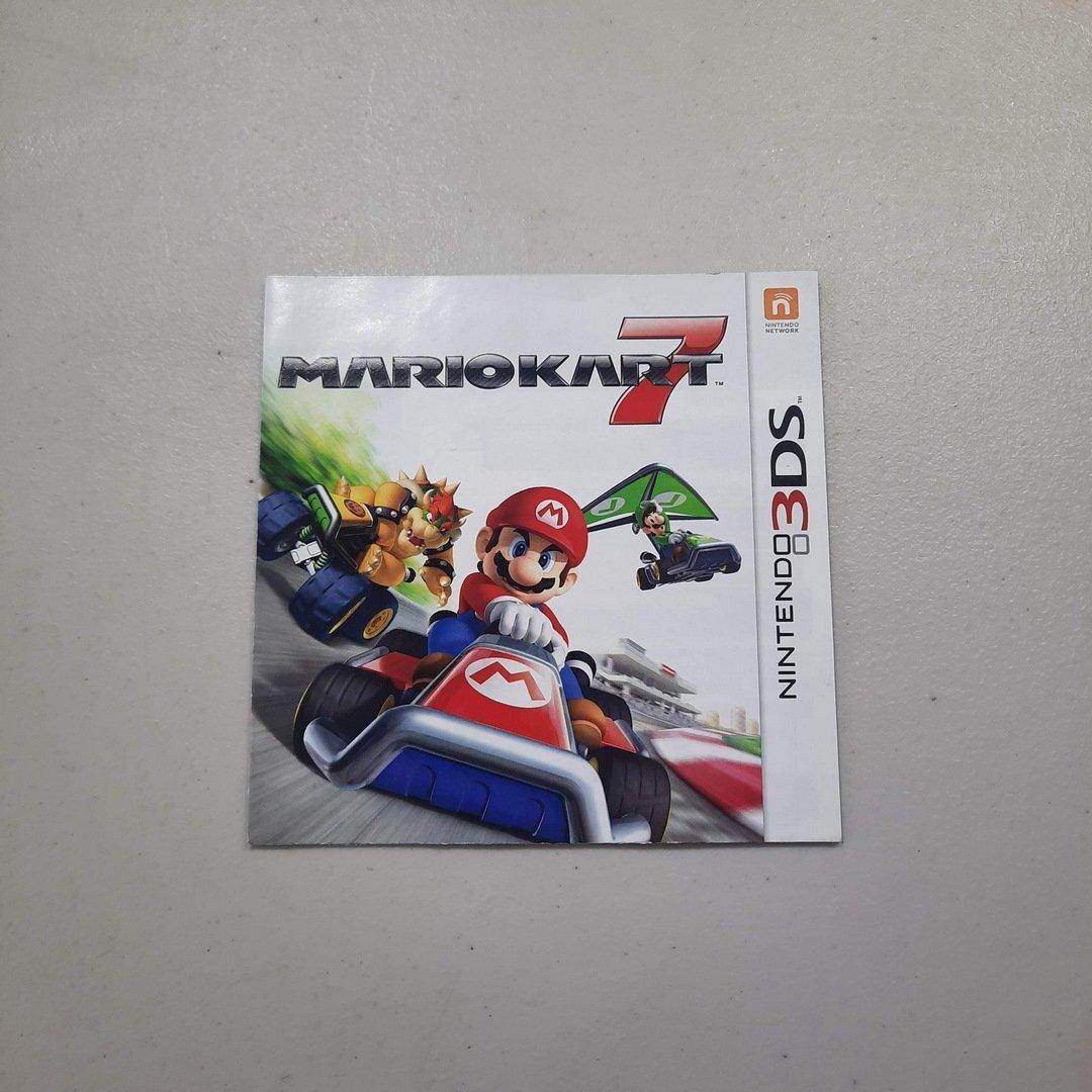 Mario Kart 7 Nintendo 3DS (Instruction) *Anglais/English -- Jeux Video Hobby 