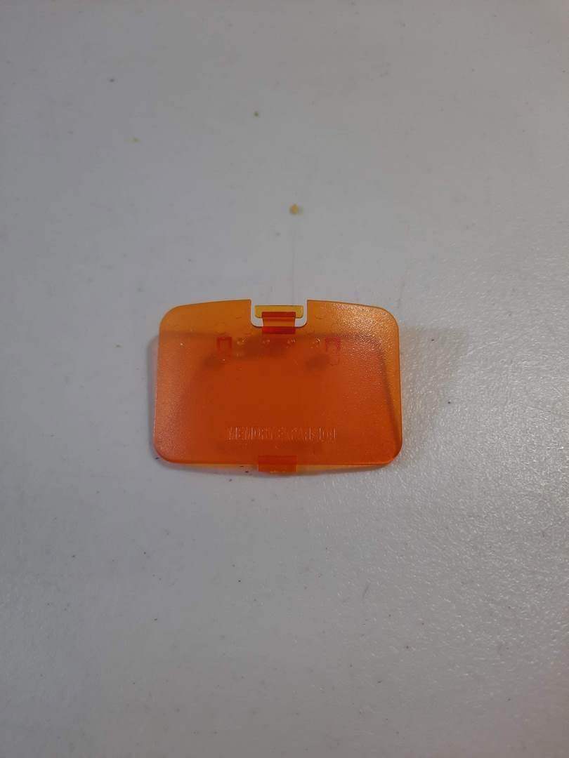 Nintendo 64 Jumper Pak Expansion Pak Cover Door - Fire Orange -- Jeux Video Hobby 