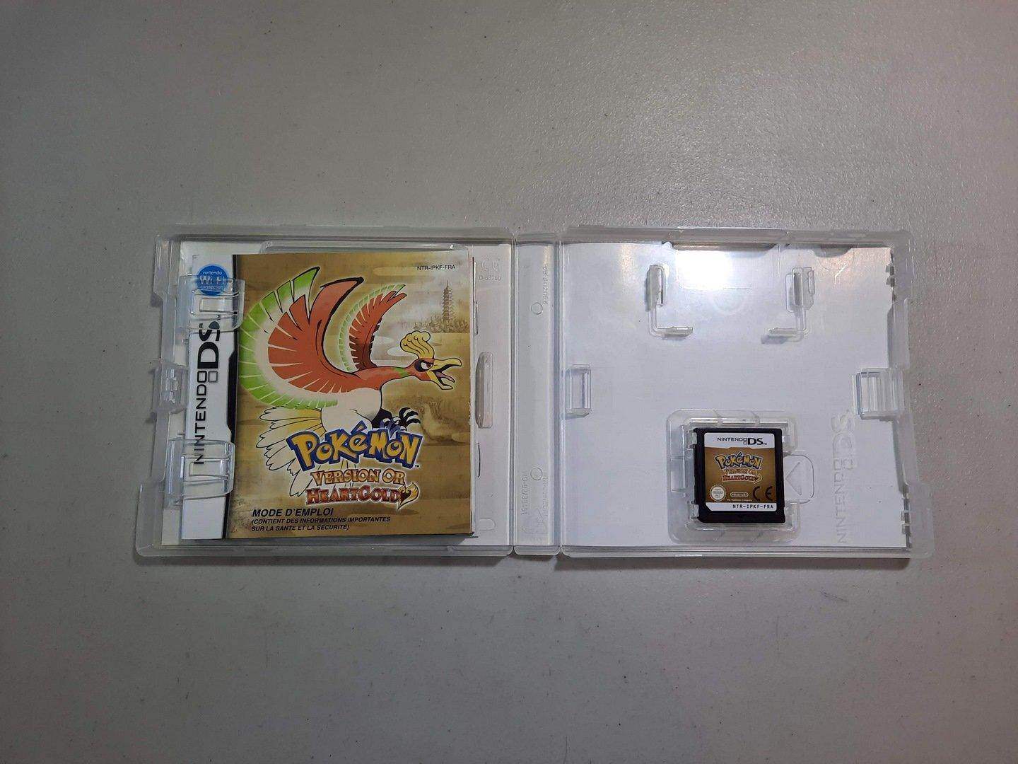 Pokemon Version Or Nintendo DS (Cib) Francais / French - Clear Box -- Jeux Video Hobby 