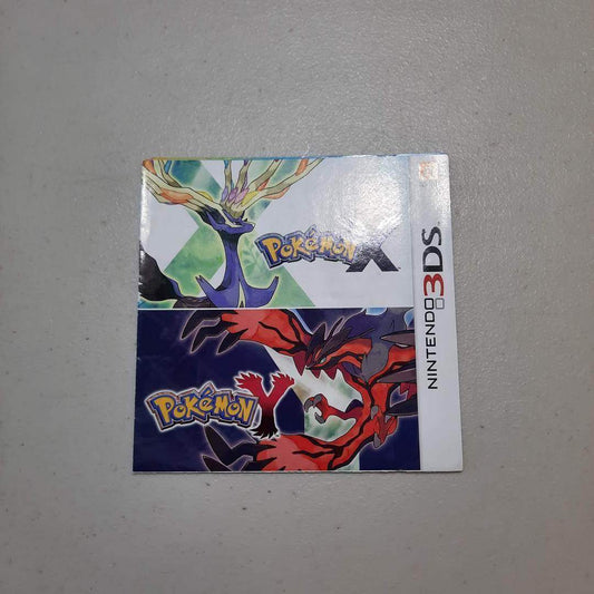 Pokemon X Y Nintendo 3DS (Instruction) *Anglais/English -- Jeux Video Hobby 