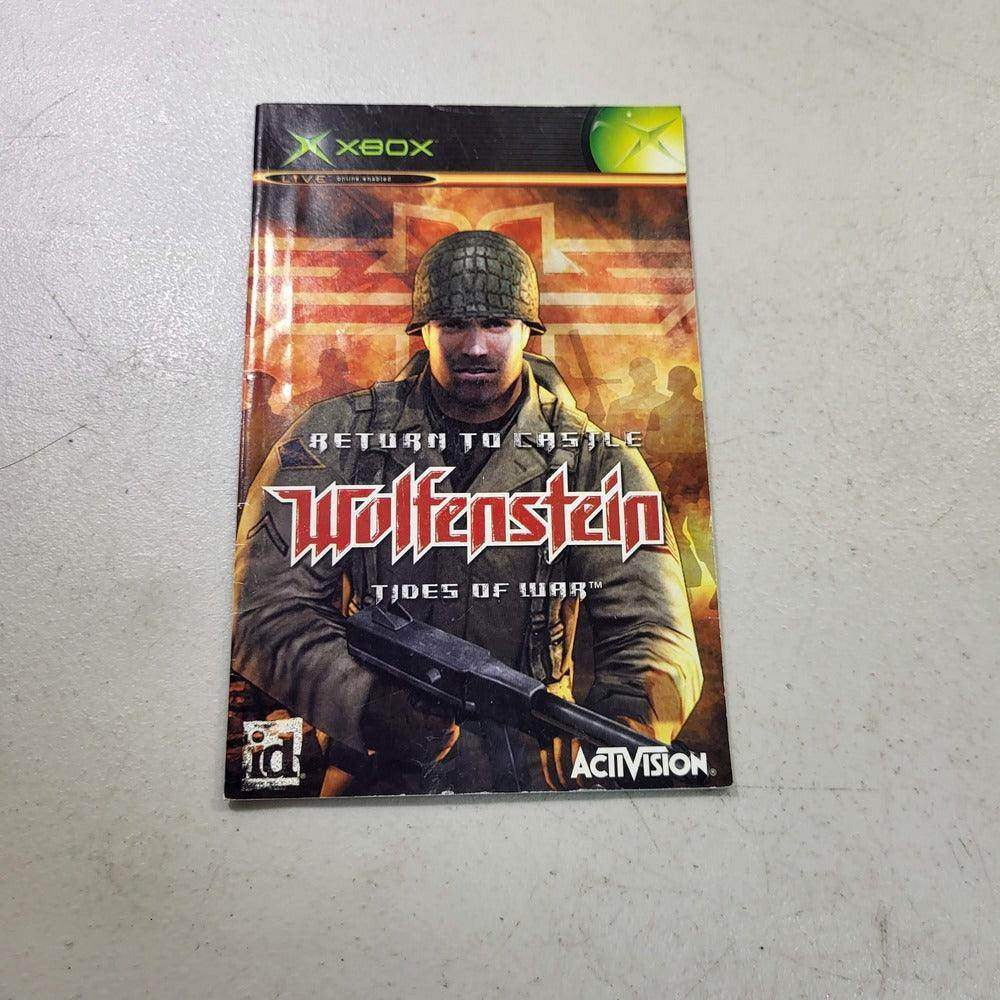 Return To Castle Wolfenstein: Tides Of War Xbox (Instruction) *Anglais/English -- Jeux Video Hobby 