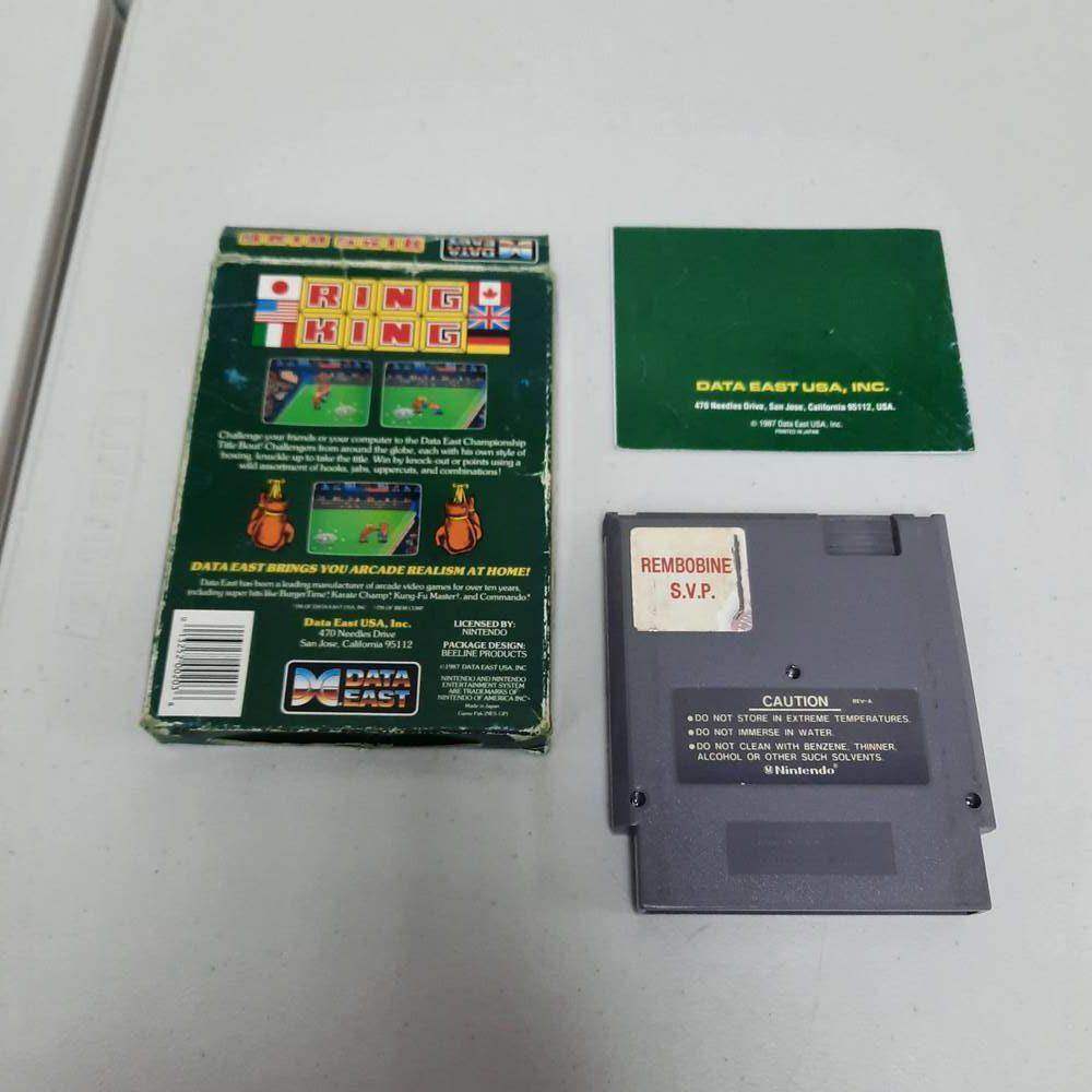 Ring King NES (Cib) -- Jeux Video Hobby 