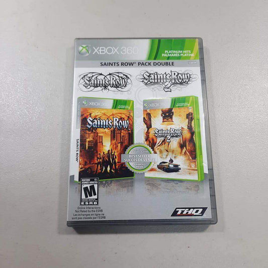 Saints Row Double Pack Xbox 360 (Cb) -- Jeux Video Hobby 