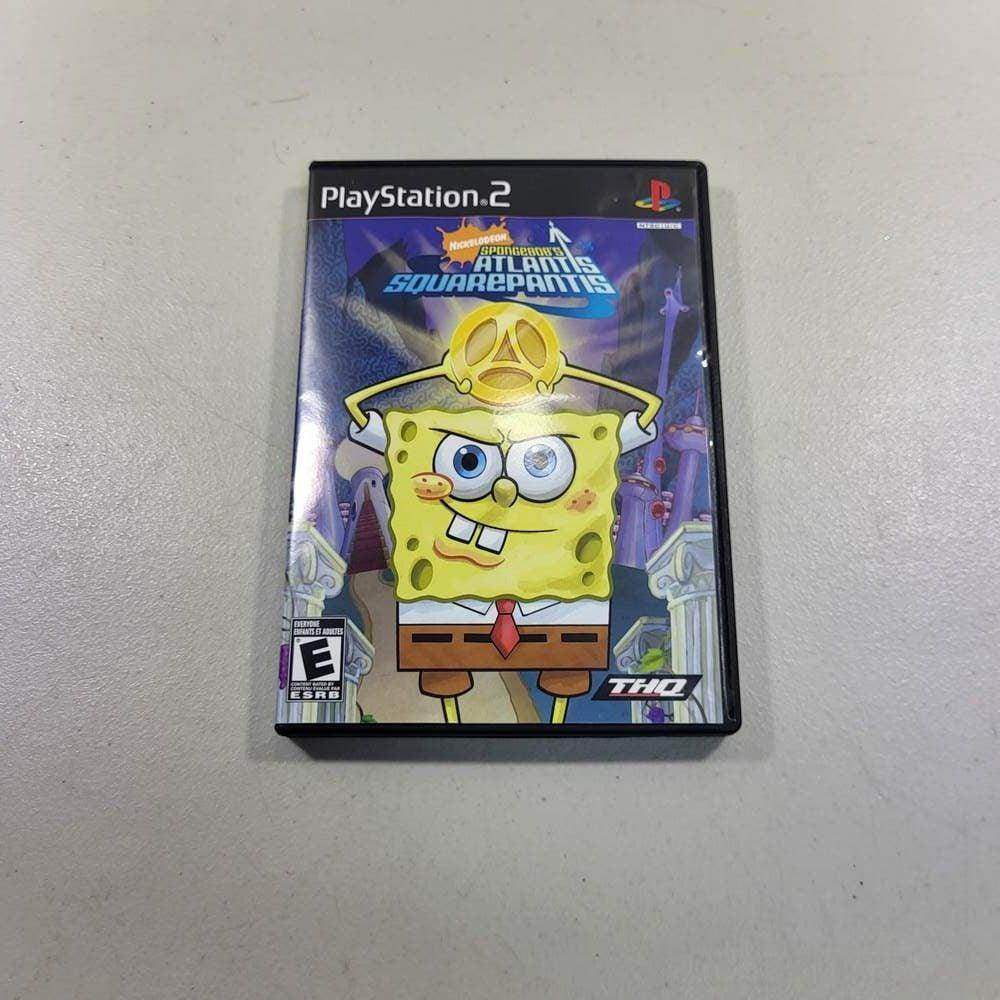 SpongeBob's Atlantis SquarePantis Playstation 2 (Cib) -- Jeux Video Hobby 