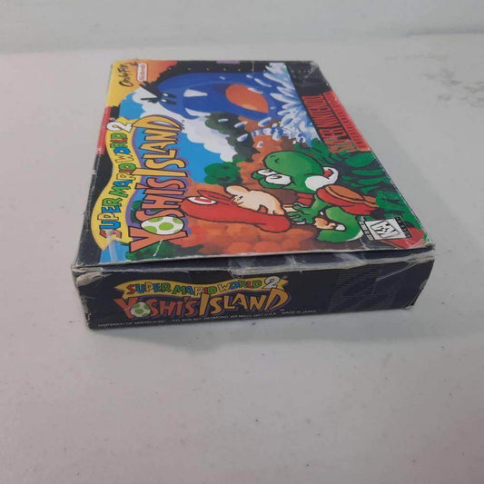 Super Mario World 2 Yoshi's Island Super Nintendo (Cib) (Condition-) -- Jeux Video Hobby 