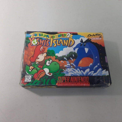 Super Mario World 2 Yoshi's Island Super Nintendo (Cib) (Condition-) -- Jeux Video Hobby 