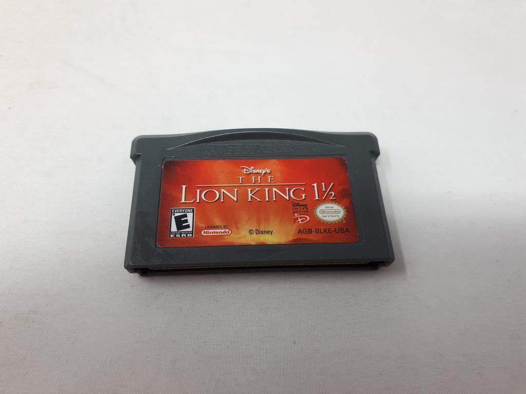 The Lion King 1 1/2 GameBoy Advance (Loose) -- Jeux Video Hobby 