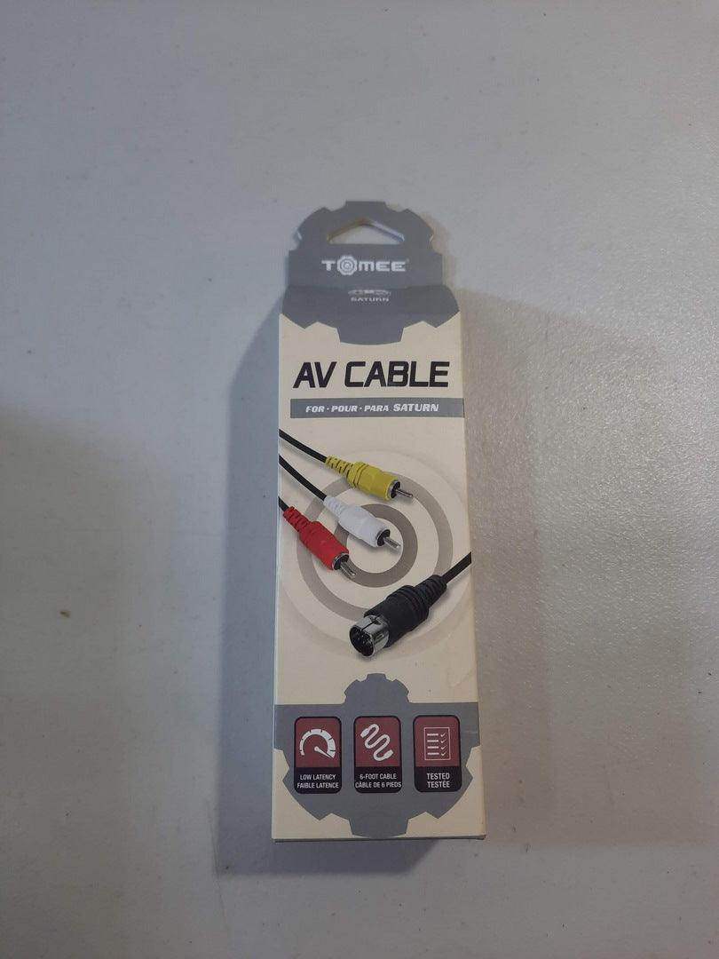 Tomee AV Cable for Saturn (New) -- Jeux Video Hobby 