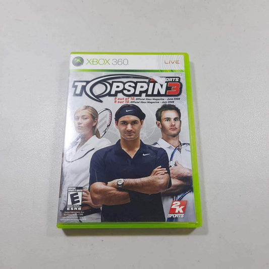 Top Spin 3 Xbox 360 (Cib) -- Jeux Video Hobby 