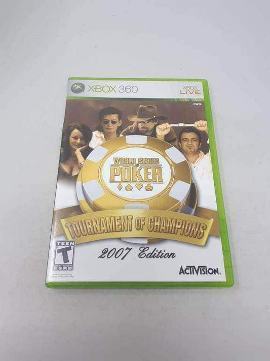 World Series of Poker Tournament of Champions 2007 Xbox 360 (Cb) -- Jeux Video Hobby 