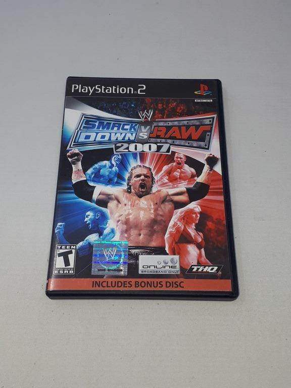 WWE Smackdown vs. Raw 2007 Playstation 2 (Cib) -- Jeux Video Hobby 