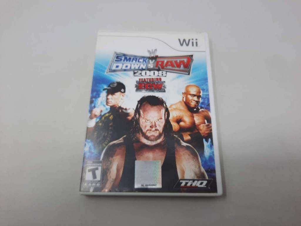 WWE Smackdown vs. Raw 2008 Wii (Cb) -- Jeux Video Hobby 